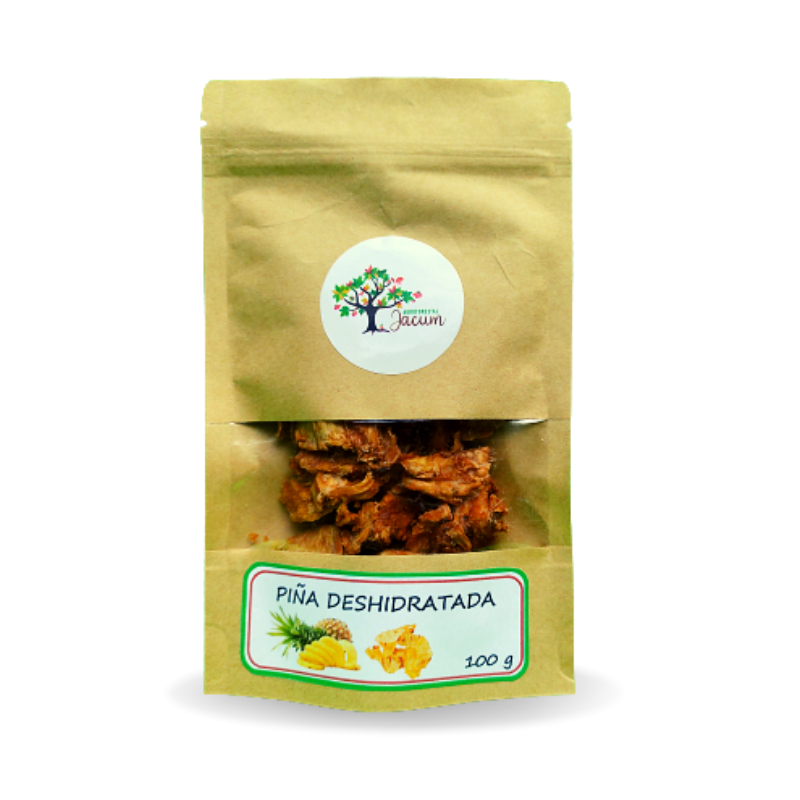 Snack de piña deshidratada Agroforestal Jacum